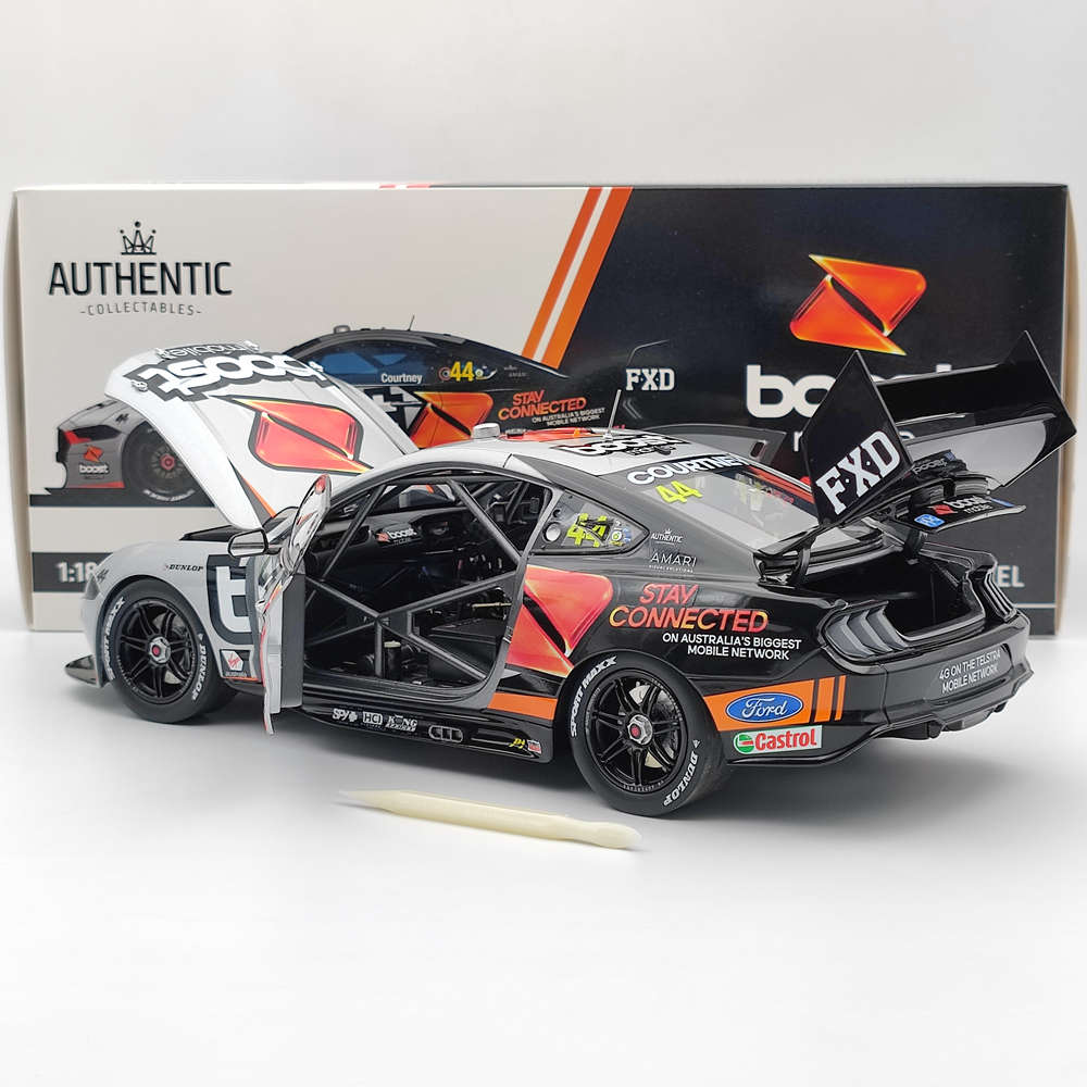 1/18 Authentic Boost Mobile Racing #44 Ford Mustang GT 2020 James Courtney's Toys Car Gift
