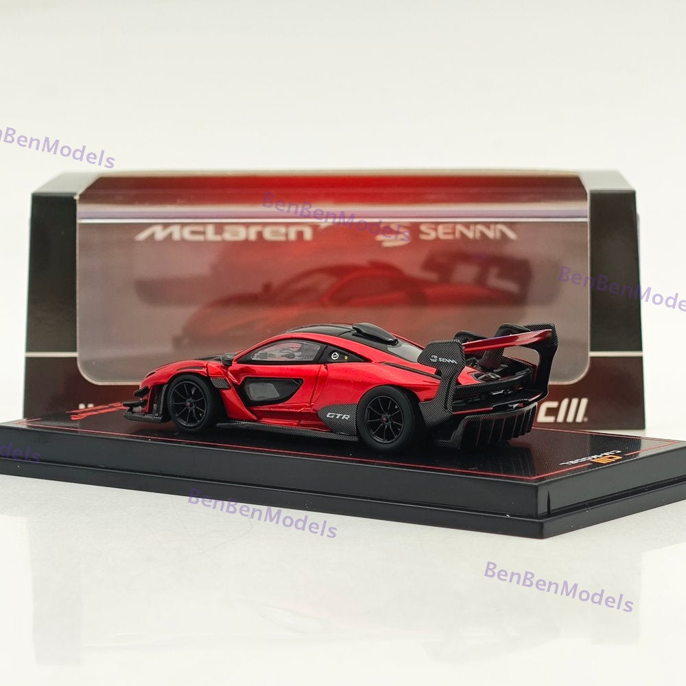 CM 1:64 McLaren Senna GTR Alloy Diecast Model Car Limited Ornaments Supercar