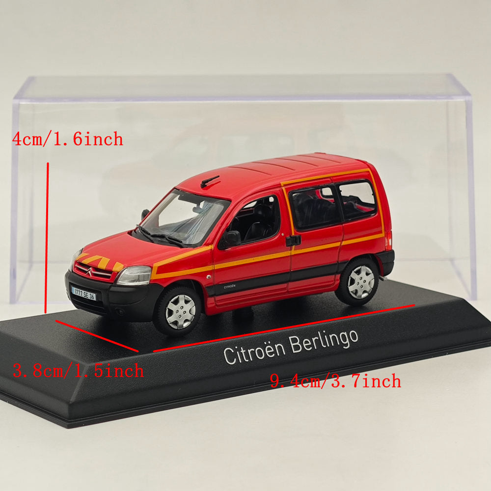 1/43 Norev Berlingo 2004 Diecast Model Cars Limited Collection Red
