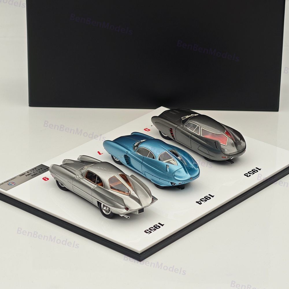 1:43 PMC Alfa Romeo BAT 5 .7 .9 1953 1954 1955 Concept Car Model 3-Car Package