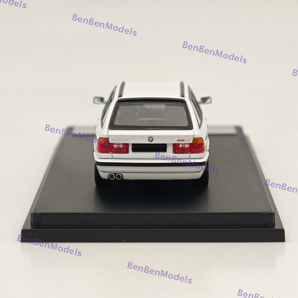 Mortal 1:64 BMW E34 M5 TOURING Wagon Openable Hood 2025 HEC Miniature Diecast Toys Car Models Collection Gifts White
