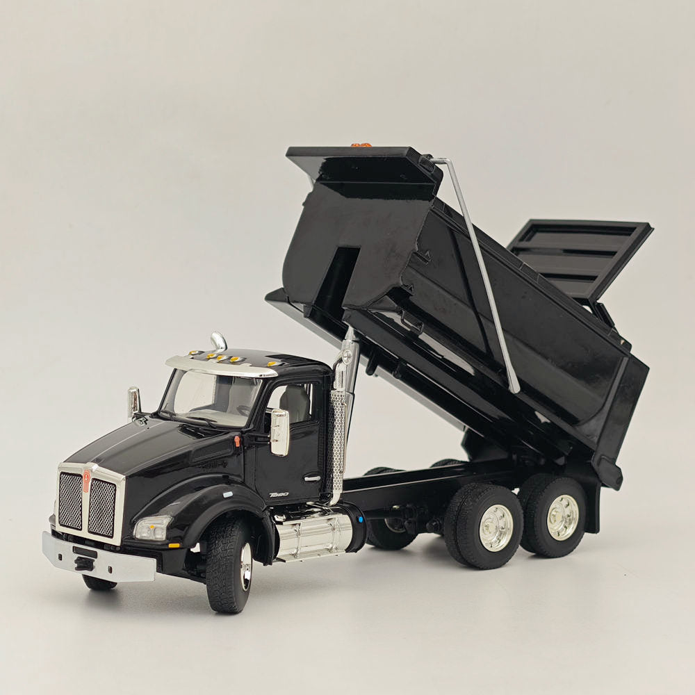 FIRST GEAR 1/50 Kenworth T880 Dump Truck Black 50-3468 DIECAST Model Truck Collection