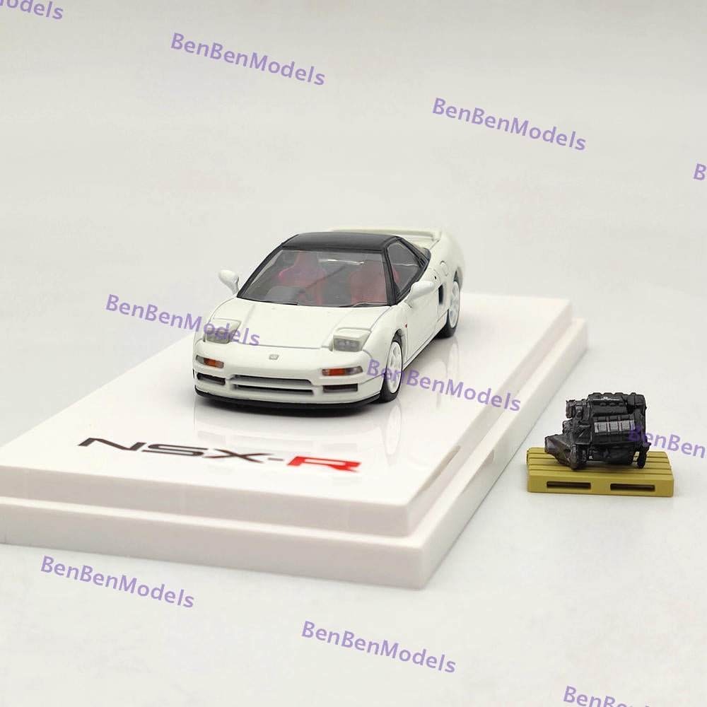 1/64 Hobby Japan NSX (NA1) Type R With Engine Display Model HJ642006RAW 1992