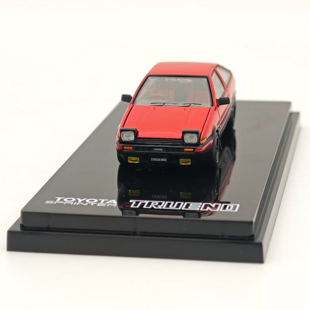 Hobby Japan 1/64 SPRINTER TRUENO GT APEX (AE86) JDM Style Red HJ641052ARB Diecast Model Car