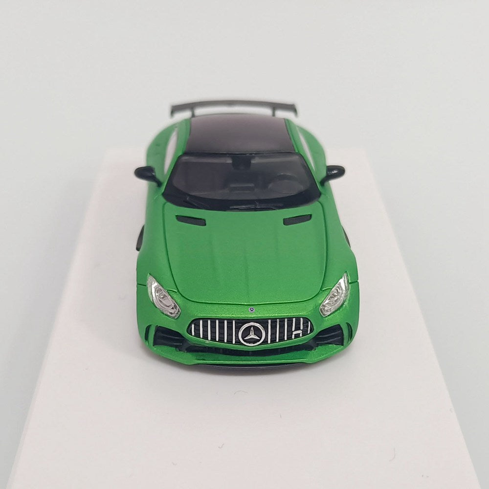 MJ 1/64 Mercedes Benz AMG GTR Double Door Diecast Car Models Collection Cadeaux Édition Limitée