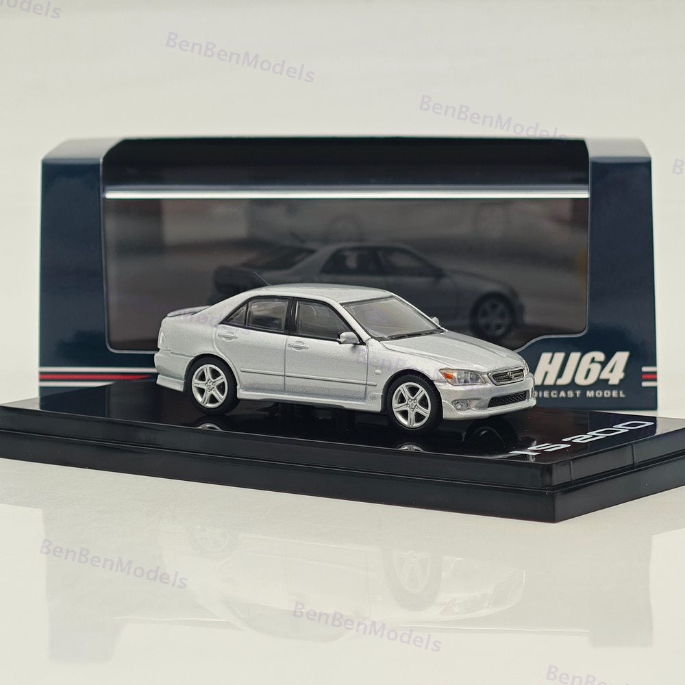 LEXUS IS 200(E10) 1999 Diecast Model Car Limited Collection Hobby Japan 1/64