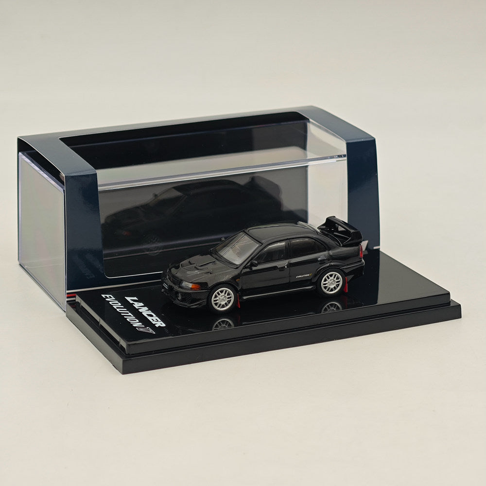 Hobby Japan 1/64 Mitsubishi Lancer GSR Evolution V (CP9A) 1998 HJ642032ABK Noir
