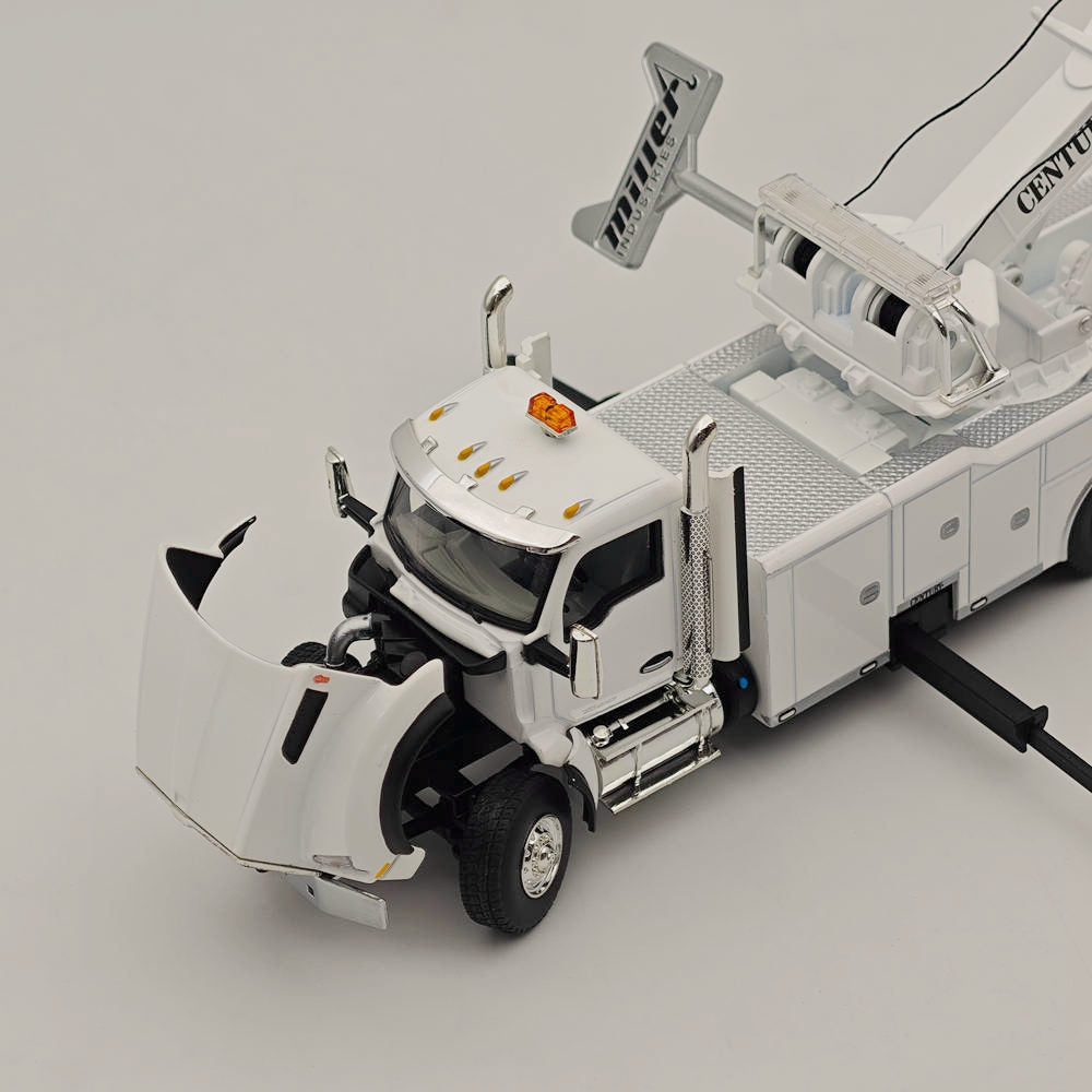 FIRST GEAR 1/50 Kenworth T880 with Century Model 1060 Rotator Wrecker White 50-3467 DIECAST Model Truck Collection