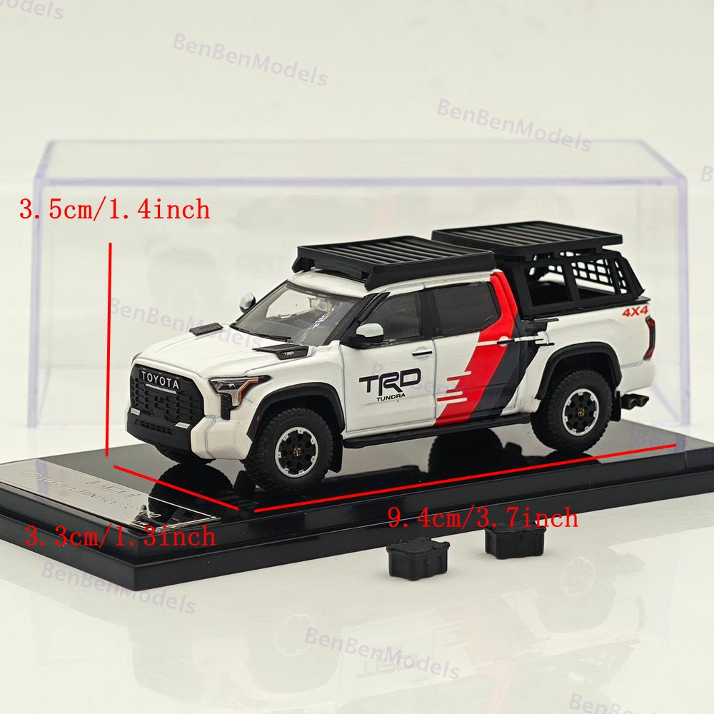 1:64 GCD Tundra PickUp MK3 XK70 TRD Pro Diecast Metal Car Collection
