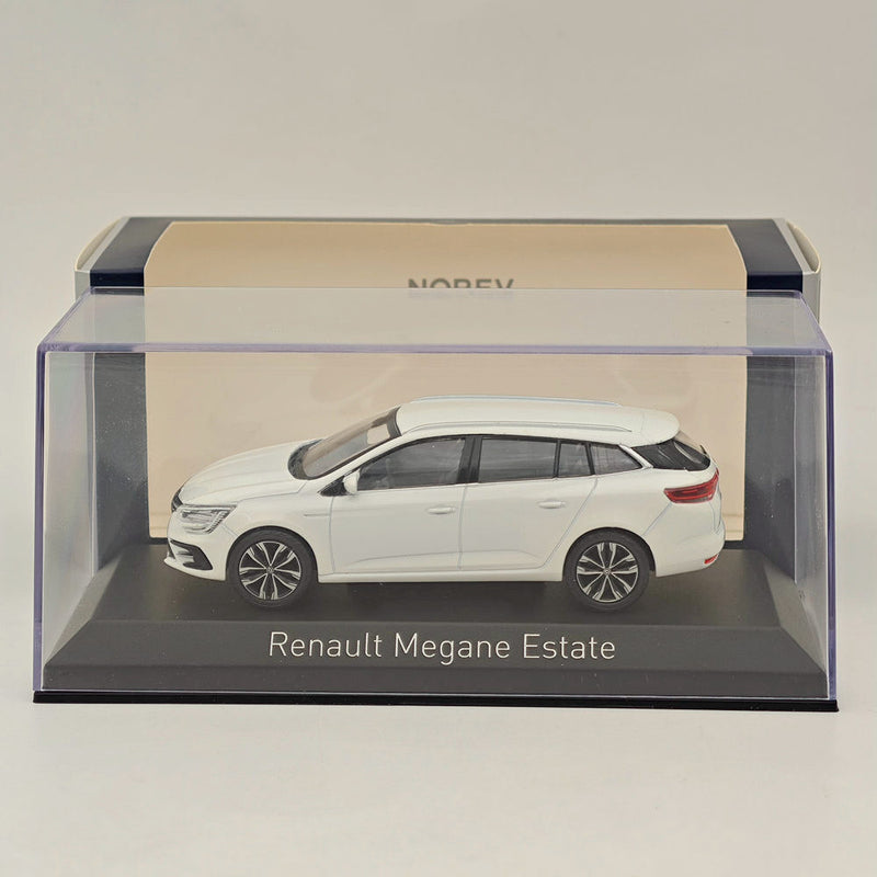 1/43 Norev Renault Megane Estate 2020 White Diecast Model Car Limited Collection