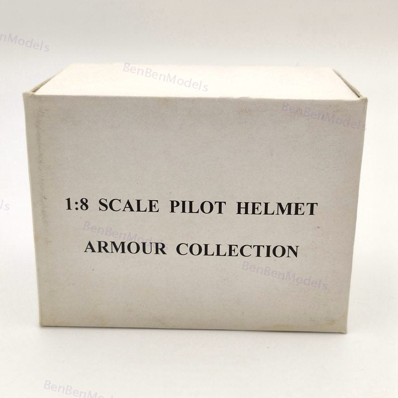 1:8 Scale CDC Armour Pilot Helmet HGU 26P Red Devils #6014 Diecast Model