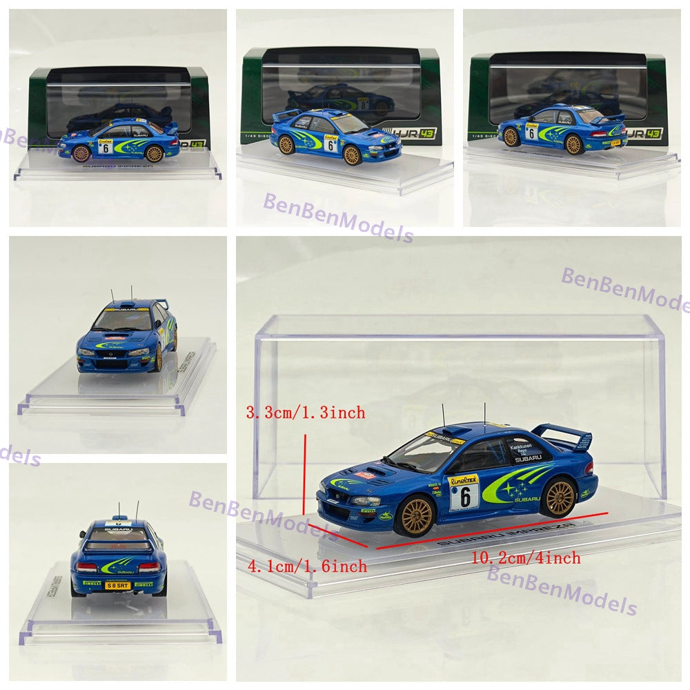 Hobby Japan HJR43 1/43 Subaru Impreza WRC RAC RALLY #3/#4/#5#6 Diecast Model
