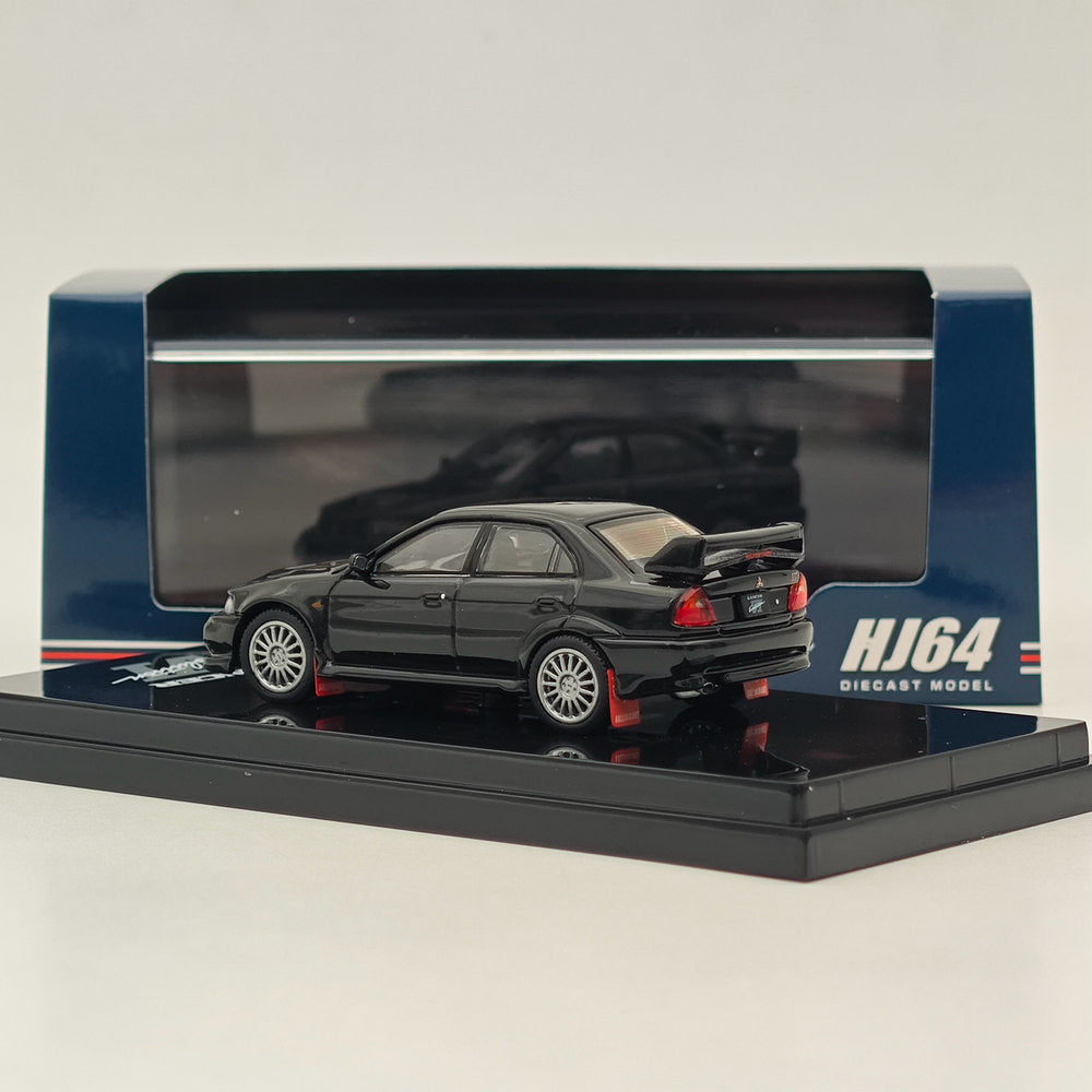 Hobby Japan 1/64 Mitsubishi Lancer GSR Evolution VI (CP9A) 1999 HJ642033ABK Noir