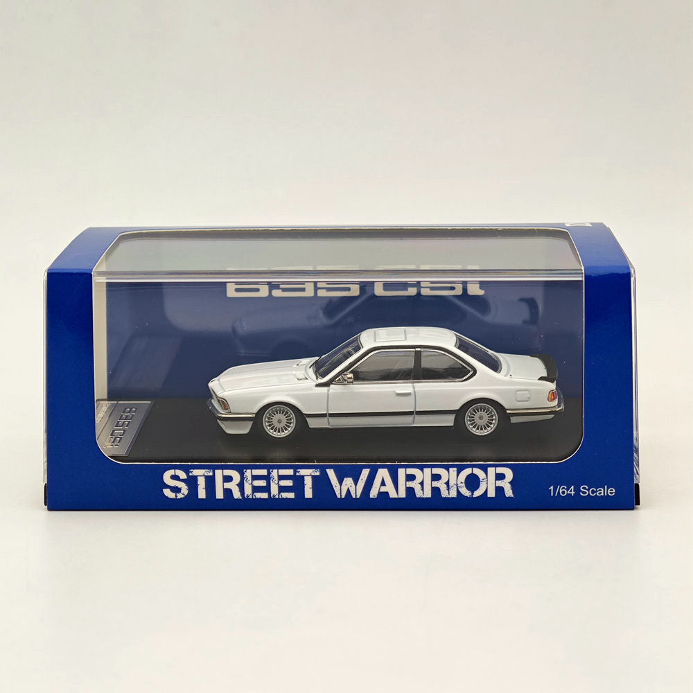 1/64 SW E24 6 Series 635 CSI White Diecast Models Car Collection