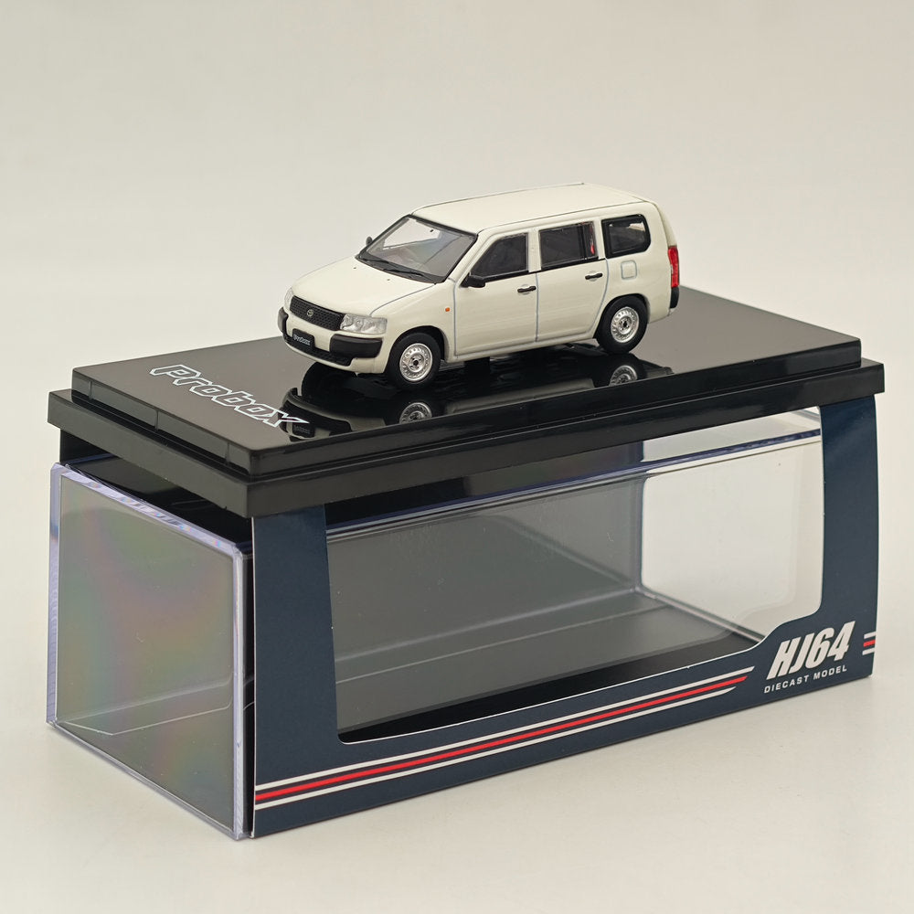 1/64 Hobby Japan Toyota PROBOX VAN DX White HJ641062W Diecast Models Car