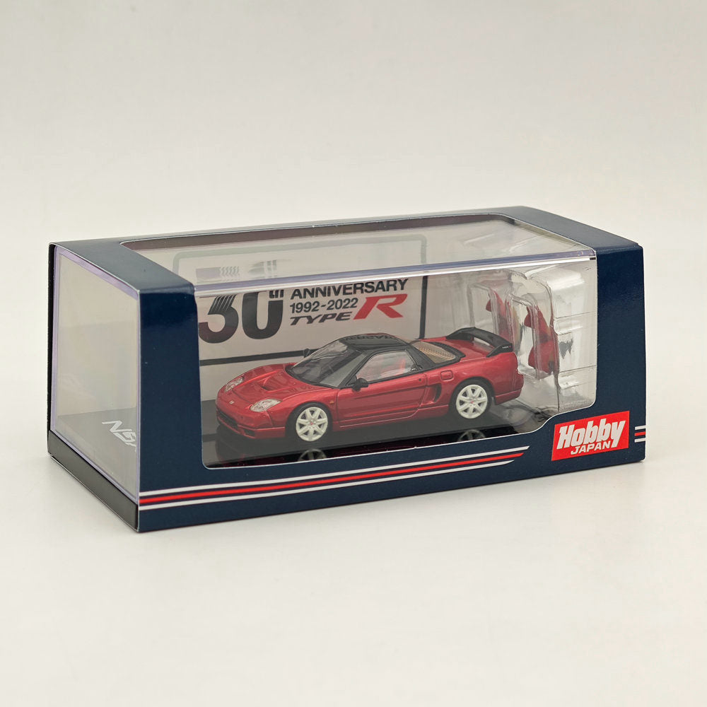 1/64 Hobby Japan Honda NSX-R (NA2) with Genuine Seats Display Model in Pearl Red Diecast Models Car Limited Collection