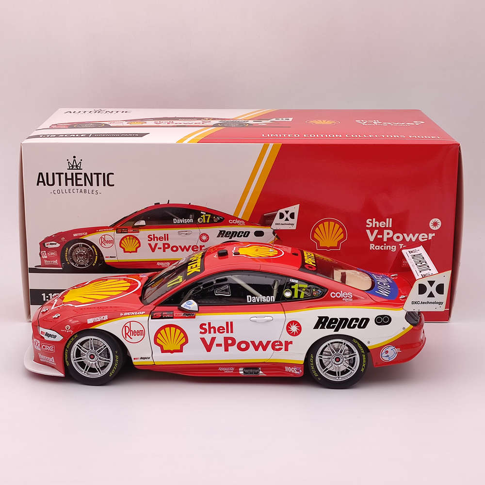 1/18 Authentique SHELL V-POWER RACING TEAM #17 FORD MUSTANG GT 2021 JOUETS DE VOITURE CADEAU DE WILL DAVISON