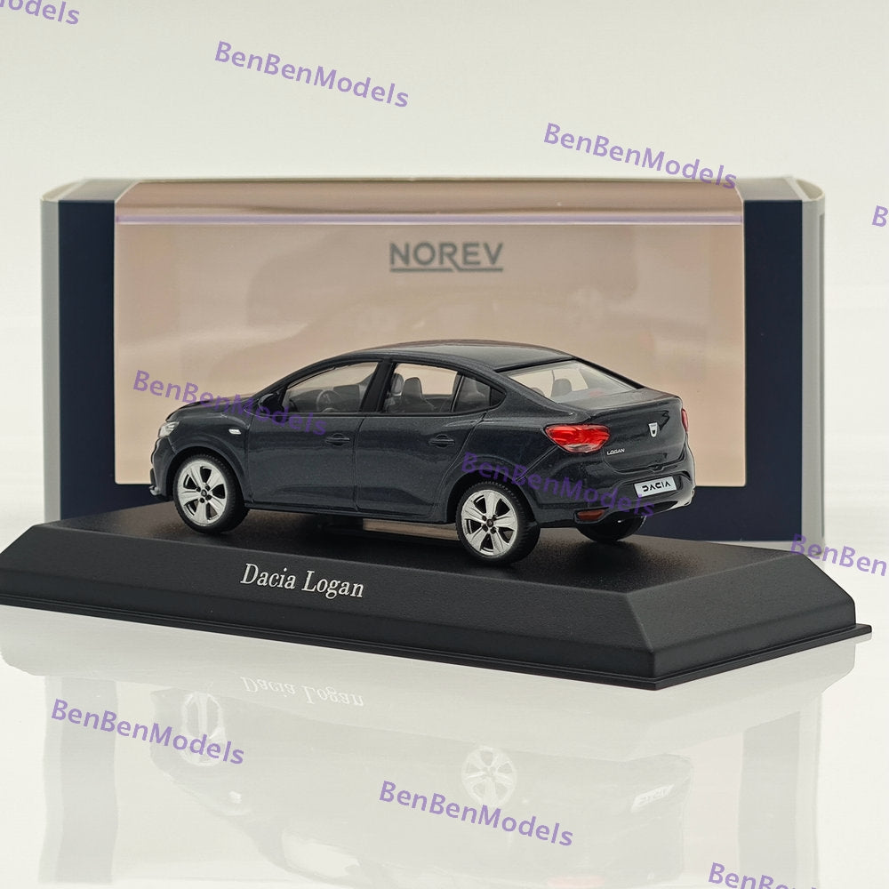 1:43 Norev Dacia Logan Comet Grey Diecast Model Cars Limited Collection 2021