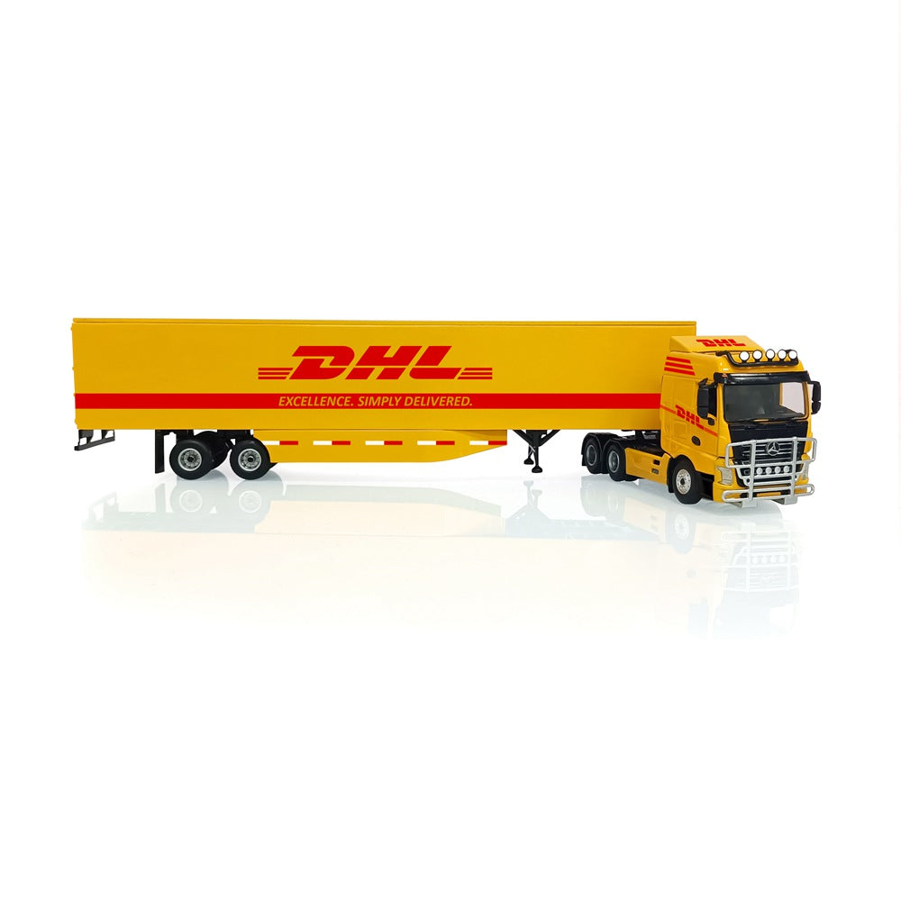 MJ 1:64 Sany Tracteur Camion Yingjie Édition Conteneur Moulé Sous Pression En Alliage Modèle De Voiture Collection Cadeaux Édition Limitée