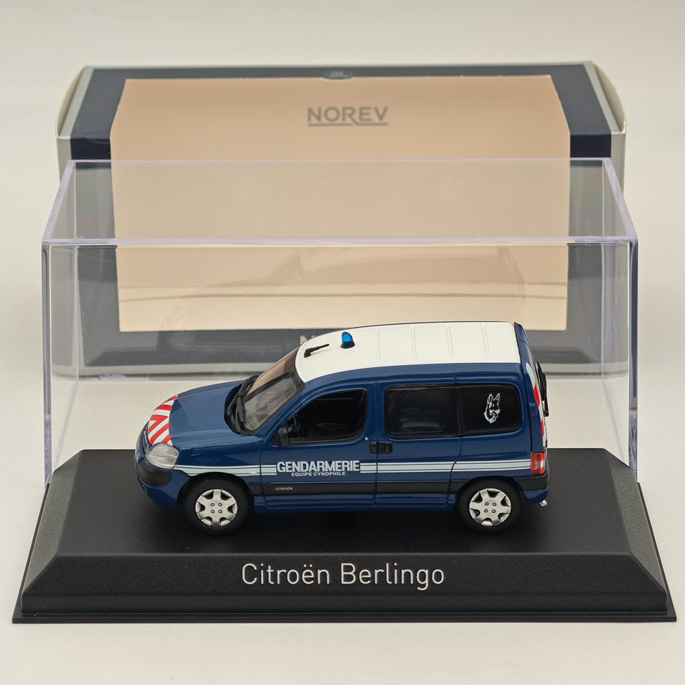 Norev 155713 Citroën Berlingo 2005 Gendarmerie - Equipe Cynophile 1:43 Norev 155713 Citroën Berlingo 2005 Gendarmerie - Equipe Cynophile 1:43