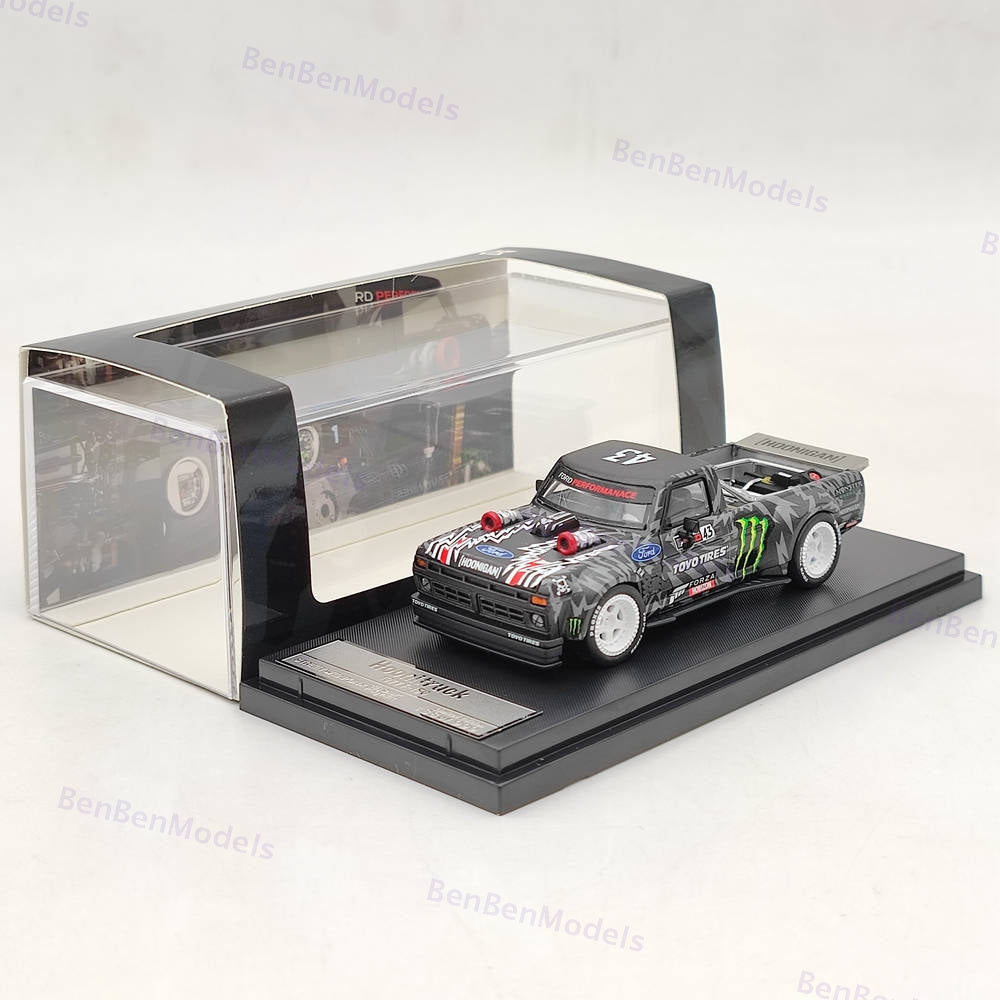 1:64 SW Ford Hoonitruck Ken block 1977 F-150 Pick Up Diecast Model Car Limited