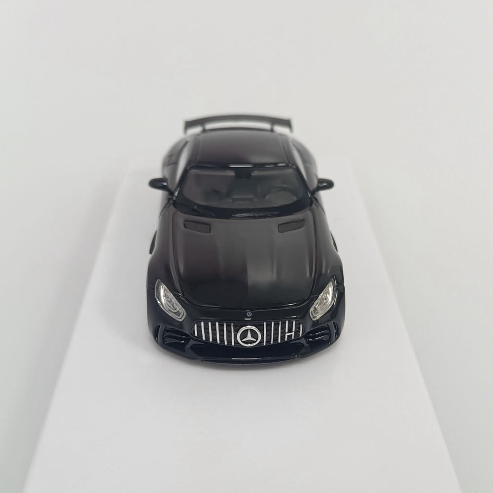 MJ 1/64 Mercedes Benz AMG GTR Double Door Diecast Car Models Collection Cadeaux Édition Limitée