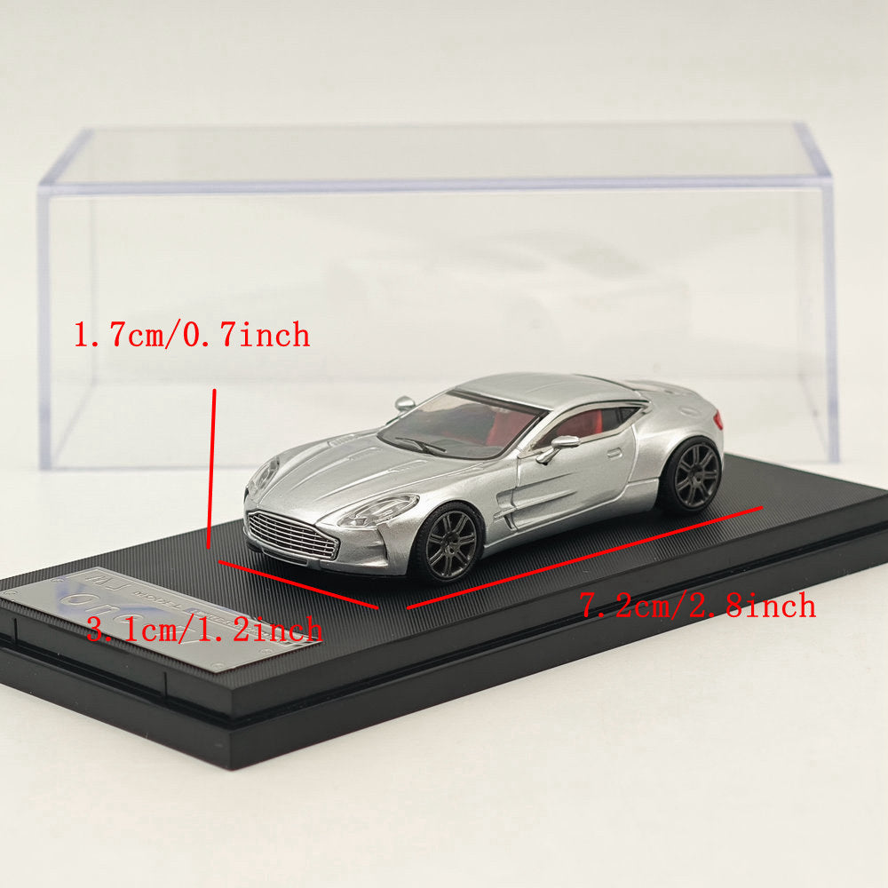 MJ 1/64 Aston Martin ONE77 Alliage Moulé Sous Pression Jouets Modèles De Voiture Miniature Hobby Collection Cadeaux Limitée 999