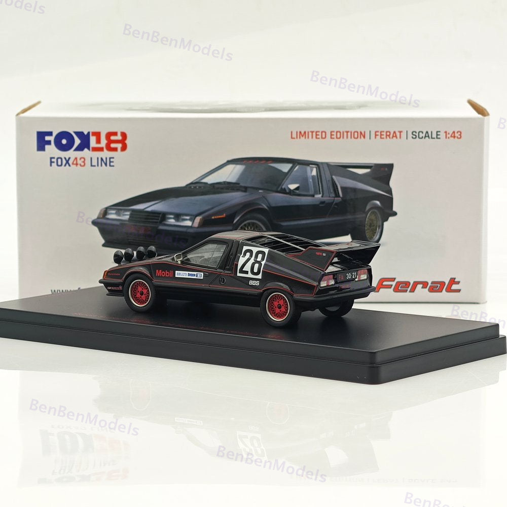1:43 FOX18 Škoda Supersport typ 724 Ferat Movie version #28 1981 Limited Edition