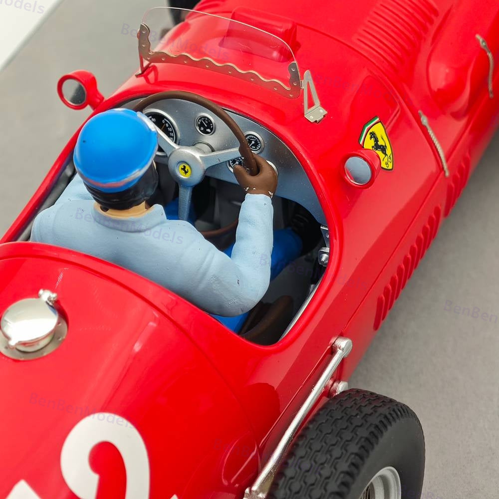Tecno 1/18 Ferrari 500 F2 Winner Gp Monza 1952 A.Ascari #12 TMD18-66A Ltd 100 Pc