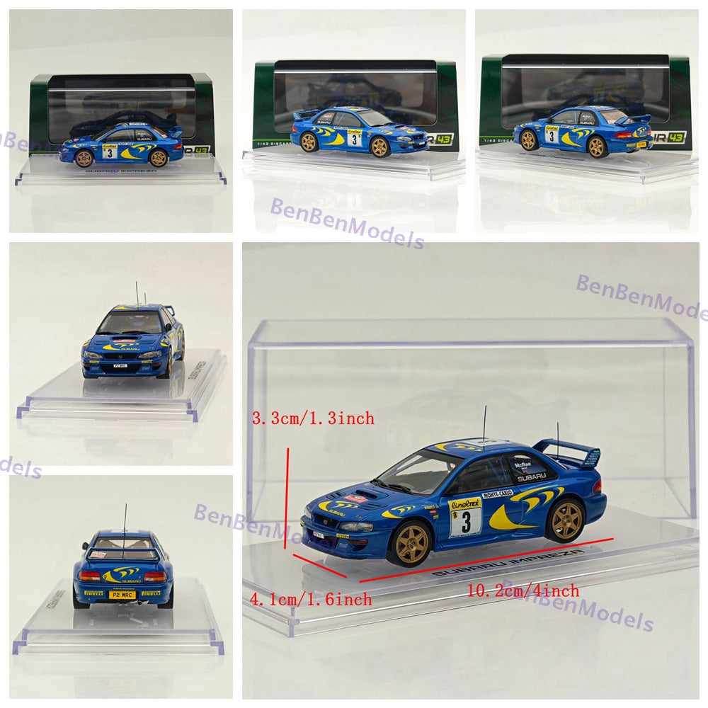 Hobby Japan HJR43 1/43 Subaru Impreza WRC RAC RALLY #3/#4/#5#6 Diecast Model