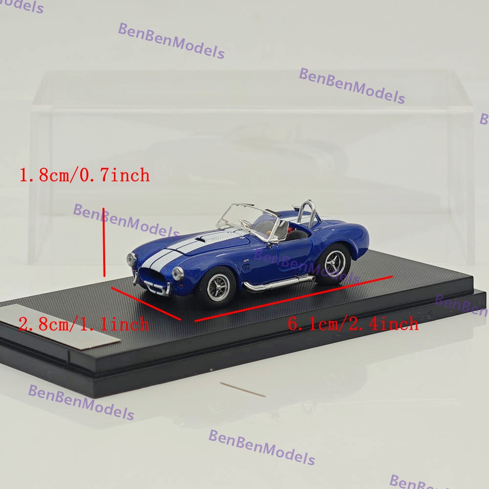 Fine Works 1/64 Ford SHELBY COBRA 427S/C Diecast Models Car Limited Collection