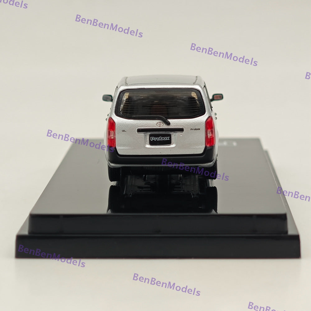 1/64 Hobby Japan Toyota PROBOX GL Silver HJ644062S Diecast Models Car Collection