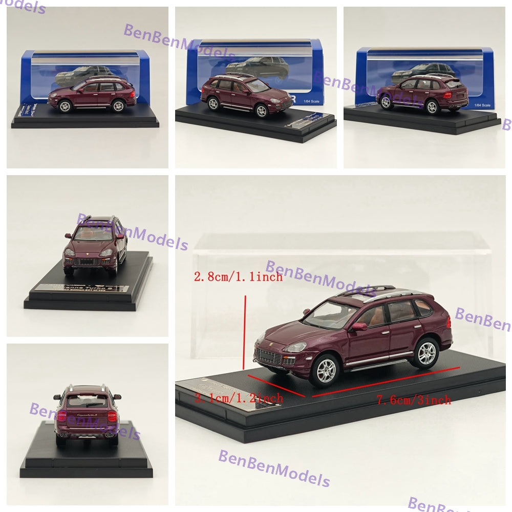 1/64 SW Cayenne Turbo S Luxury SUV Sports Model Diecast Models Car Collection