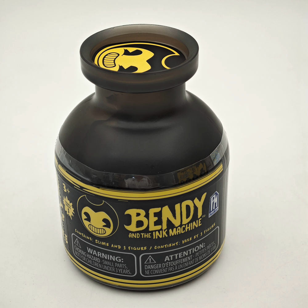 Bocal aveugle assorti de Bendy et de la machine à encre avec tête de figurine mystérieuse