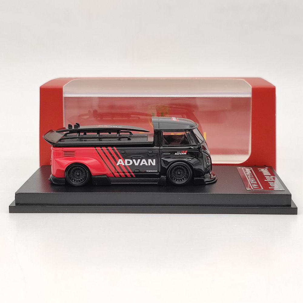 LF 1:64 VW RWB T1 Pickup Diecast Toys Car Models Miniature Vehicle Hobby Collectible Gifts