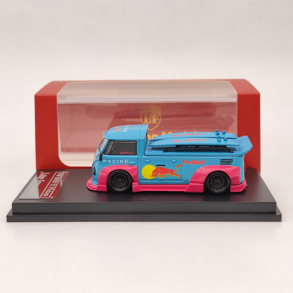 LF 1:64 VW RWB T1 Pickup Diecast Toys Car Models Miniature Vehicle Hobby Collectible Gifts