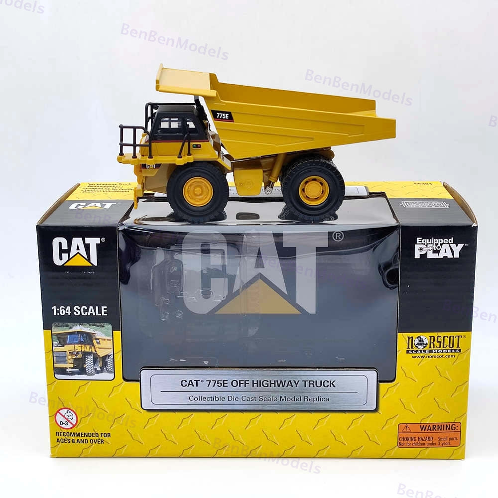 Norscot 55301 1:64 CAT Caterpillar 775E Off Highway Dump Truck Diecast Model