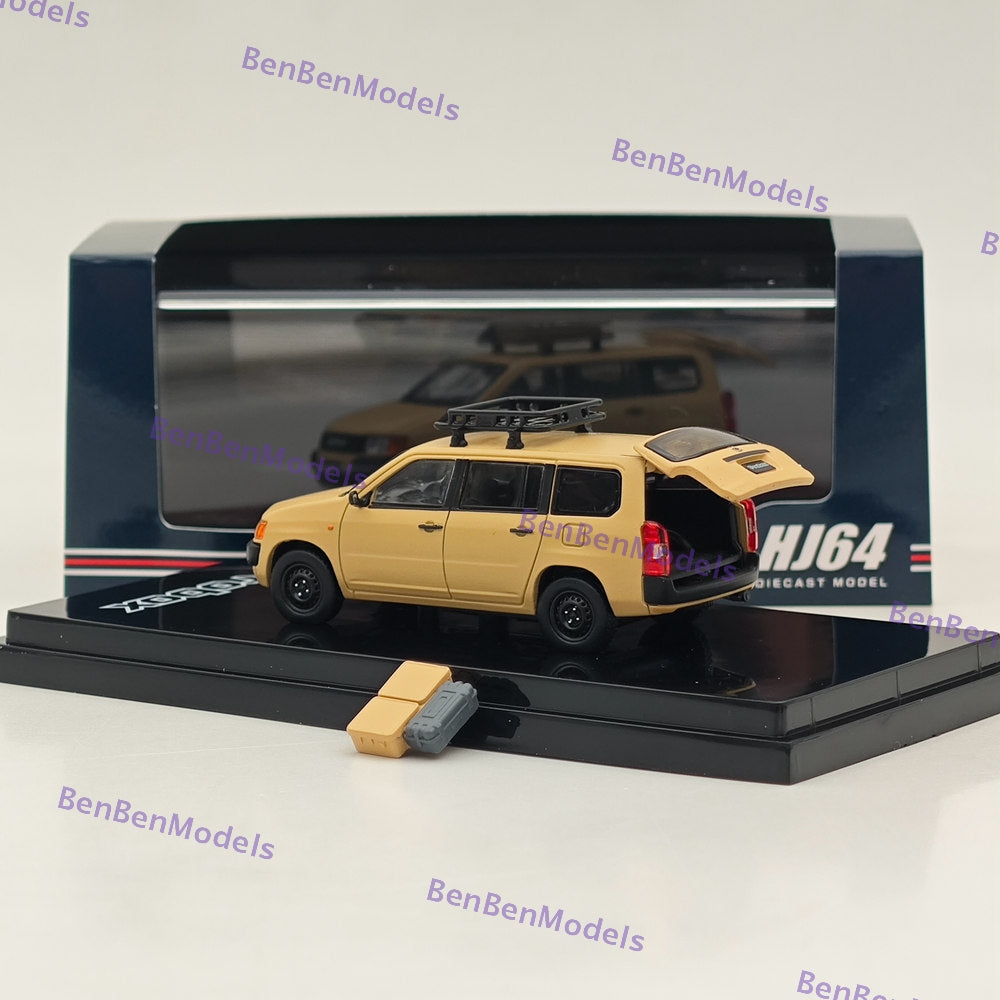 1/64 Hobby Japan Toyota PROBOX CUSTOMIZED VER Matte Beige HJ643062BG Models Car