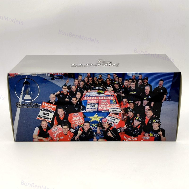 1:18Classic HRT Bathurst winner 2011 Holden VE Commodore Nick Percat & Garth #2