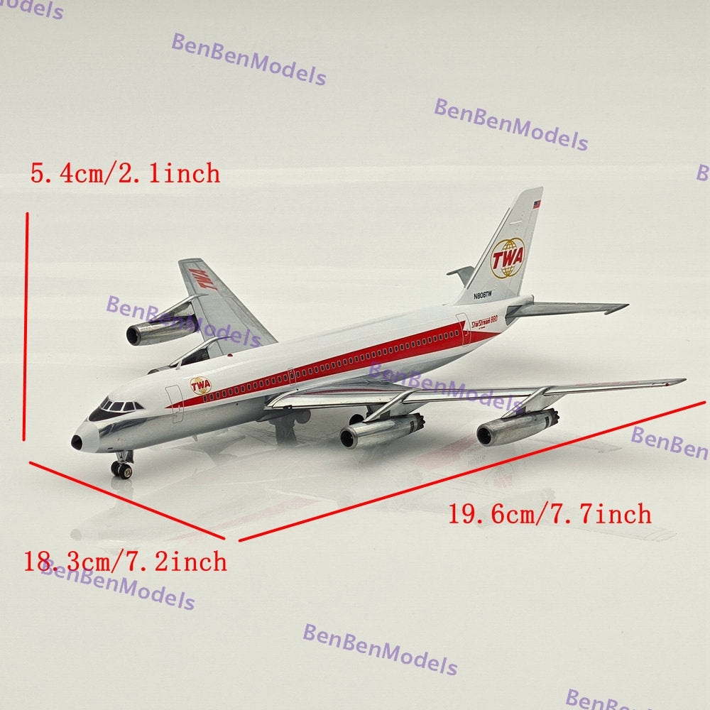 1:200 INFLIGHT 200 TWA / N806TW WITH STAND / CONVAIR CV-880 IF880TW0129P Diecast