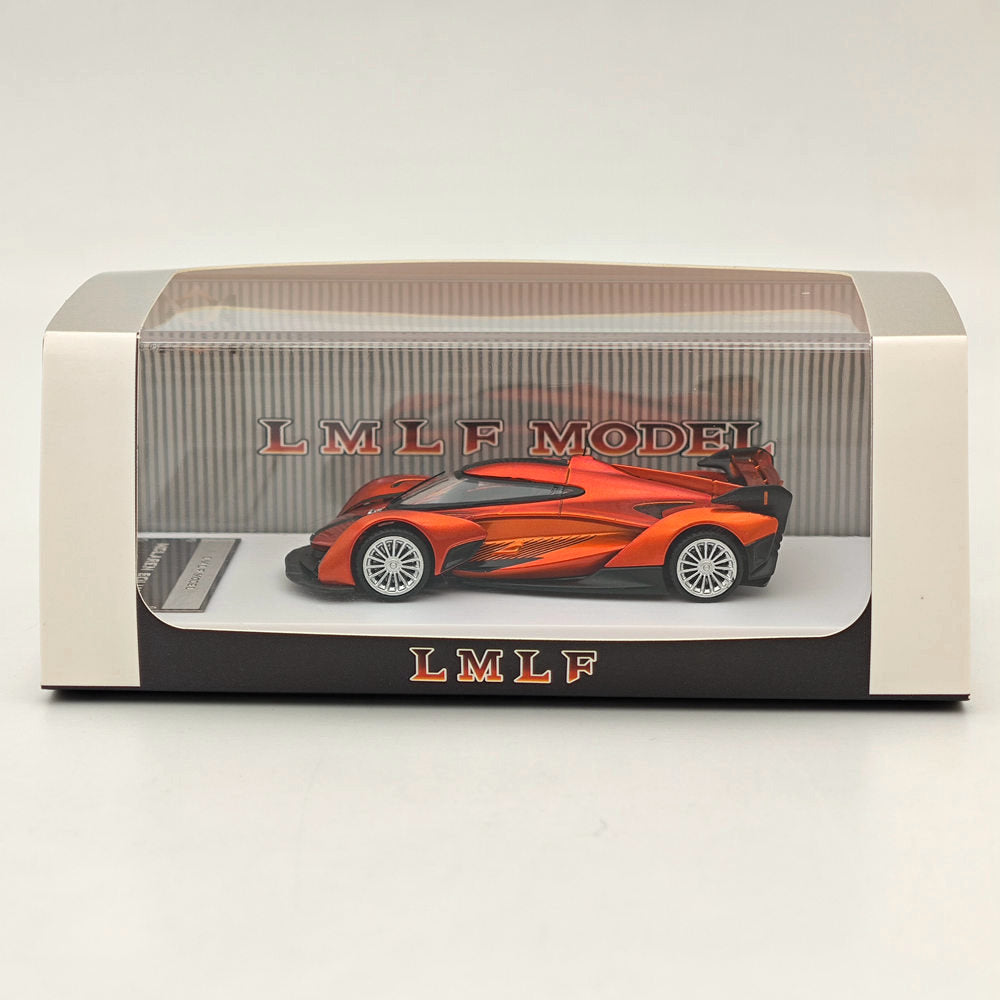 LMLF 1:64 Mclaren Solus GT V10 Racing Sports Diecast Toys Car Models Collection Gifts Limited Edition