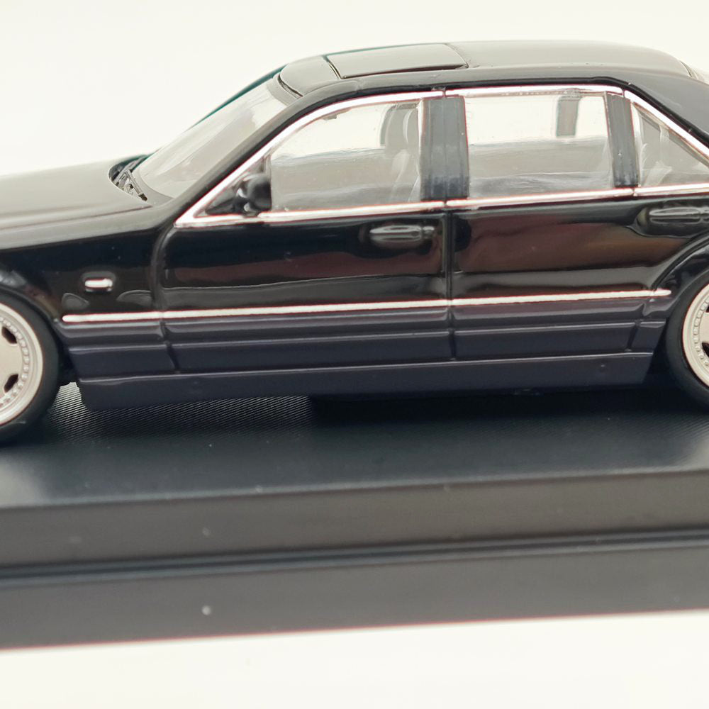1/64 SW Benz S600 W140 Tiger Head Running S-Class Original Wheels Diecast Model