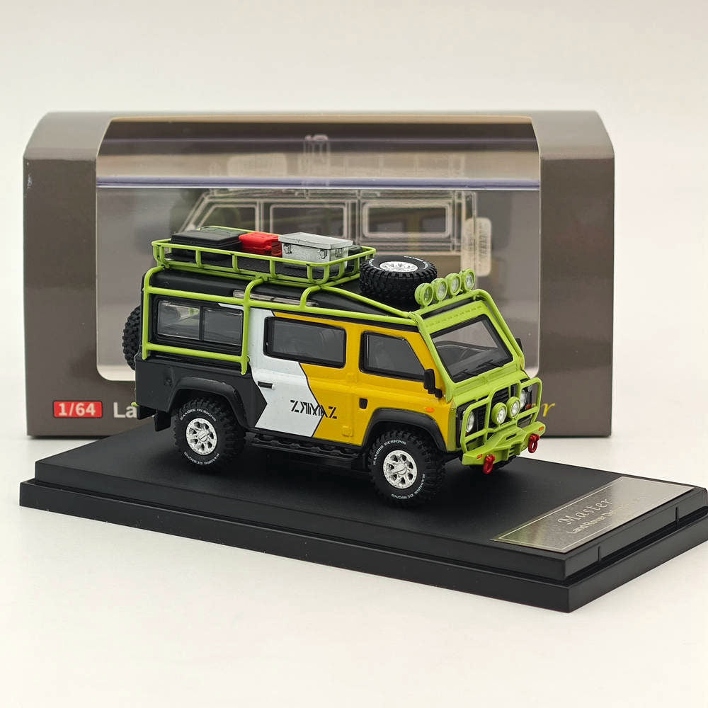 Master 1:64 Land Rover Defender Van Diecast Jouets Modèles de Voitures Miniatures Hobby Cadeaux à Collectionner Moon Eye