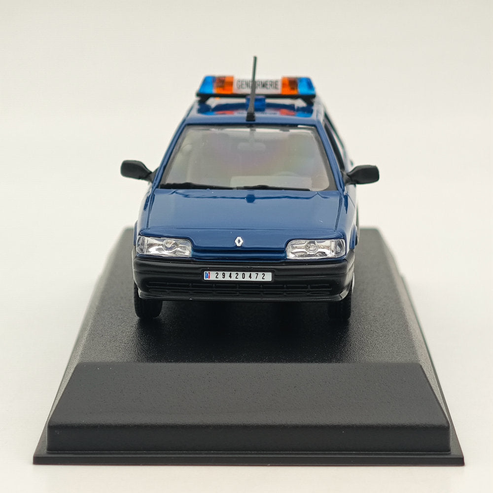 1/43 Norev Renault R21 Nevada 1994 Sw Station Wagon Gendarmerie moulé sous pression bleu