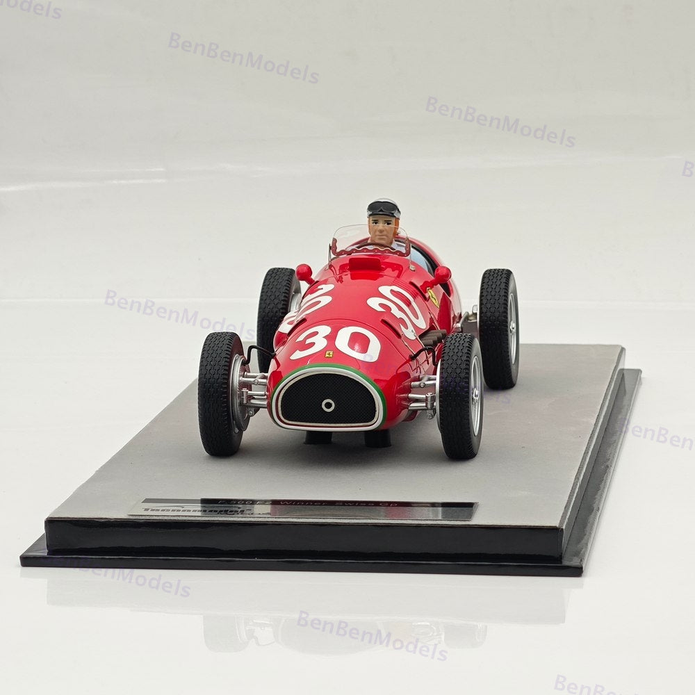 Tecno 1/18 Ferrari 500 F2 Winner Gp Swiss P.Taruffi 1952 #30 TMD18-66C Ltd 55 Pc