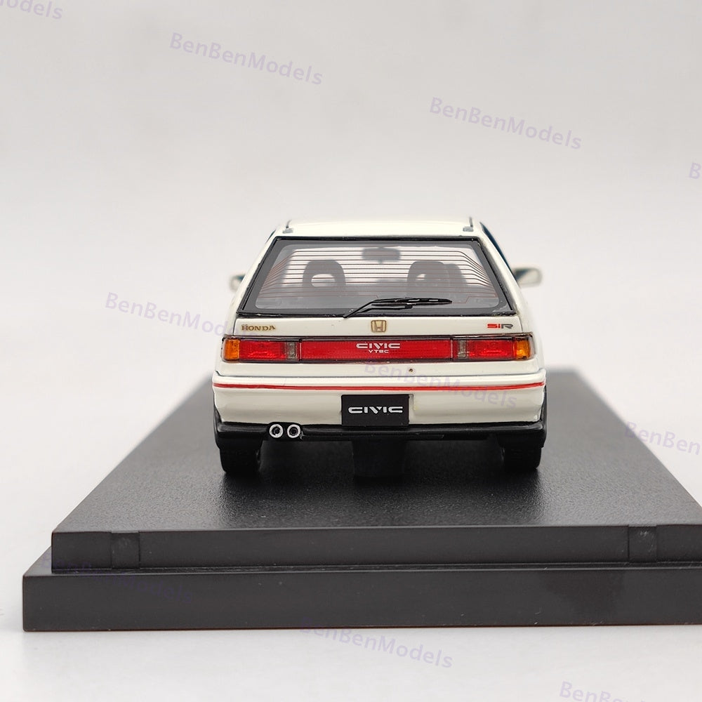 Mark43 1:43 CIVIC VTEC EF9 SiR II White PM4396W Resin Model Car Limited Edition
