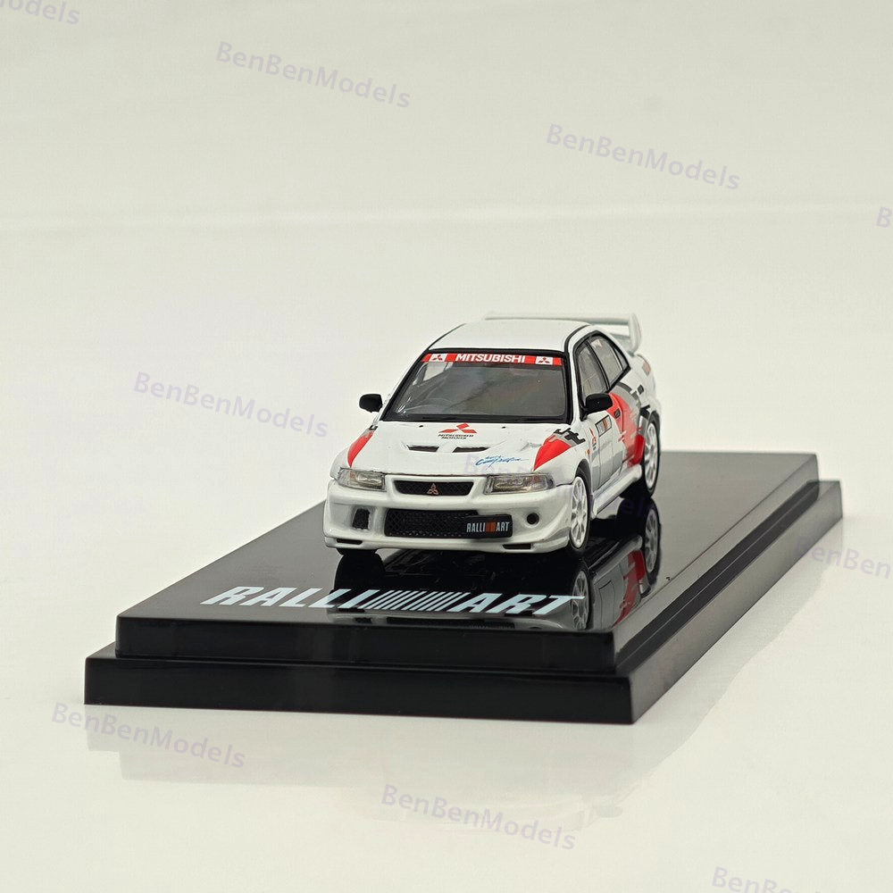 1/64 Hobby Japan Mitsubishi Lancer RS Evolution VI (CP9A) 2000 Diecast Model
