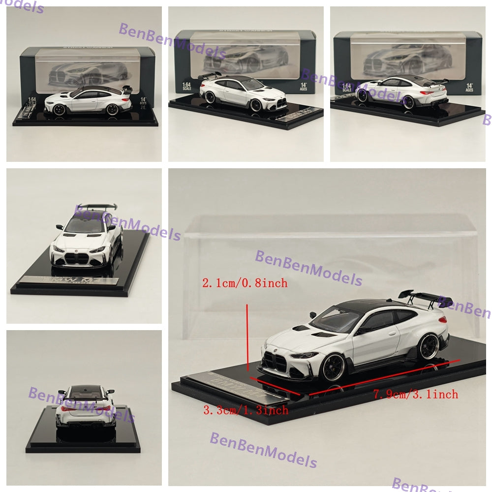 1:64 SW BMW M4 G82 Sports Diecast Models Car Limited Collection