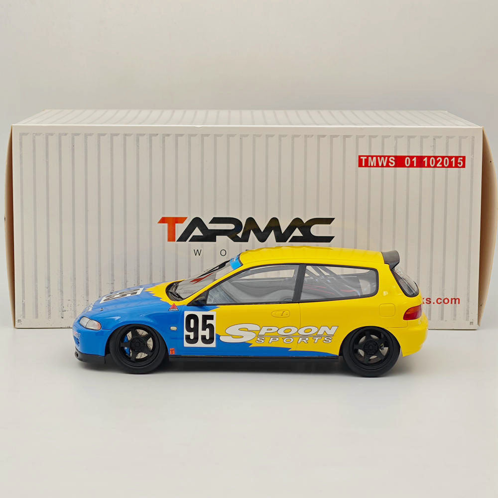 Tarmac Works 1:18 Honda Civic EG6 Spoon Sports Group A Racing #95