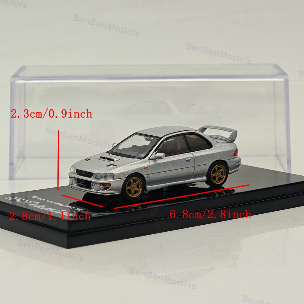 SUBARU Impreza PURE SPORTS COUPE WRX type R STi Version (GC8) V Hobby Japan 1/64